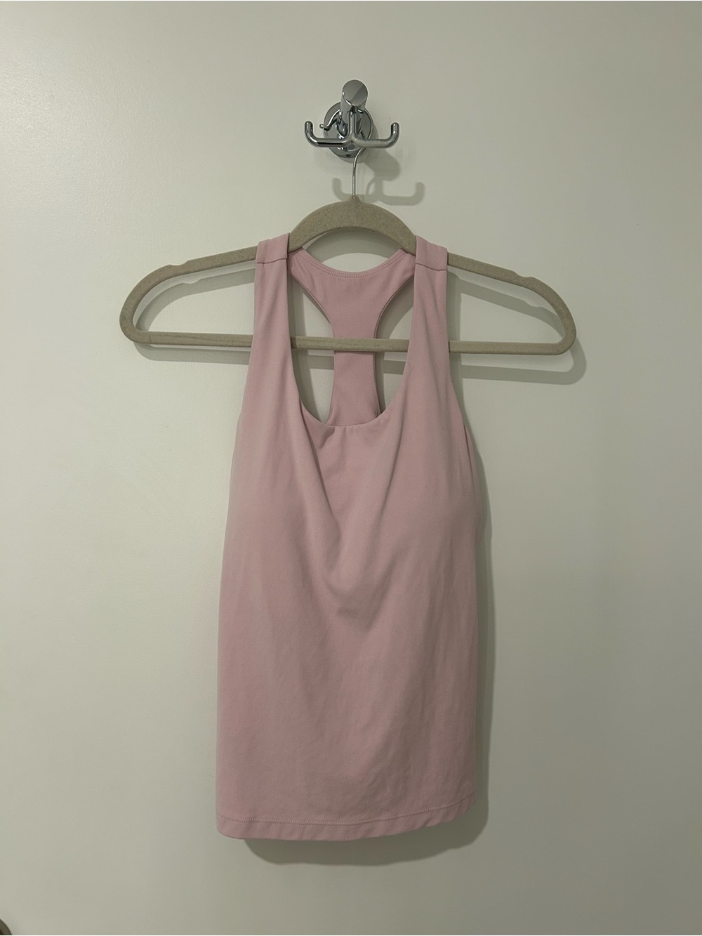 CRZ YOGA Light Pink Racerback Tank Top